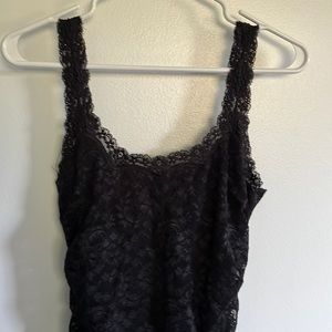 Victorias Secret Moda International Lace Dress. Black Small